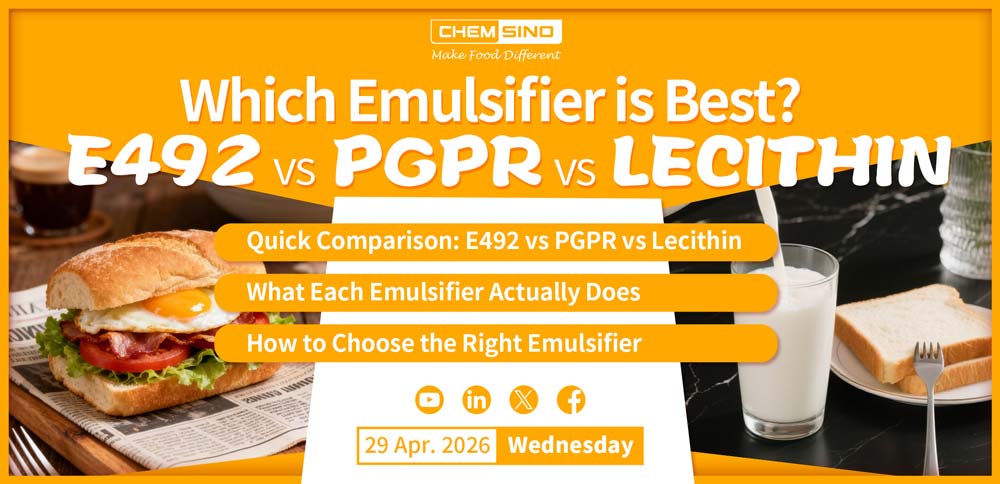 E492 VS PGPR VS LECITHIN